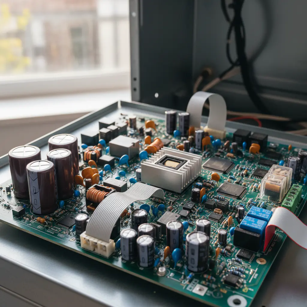 Circuit board of a major appliance